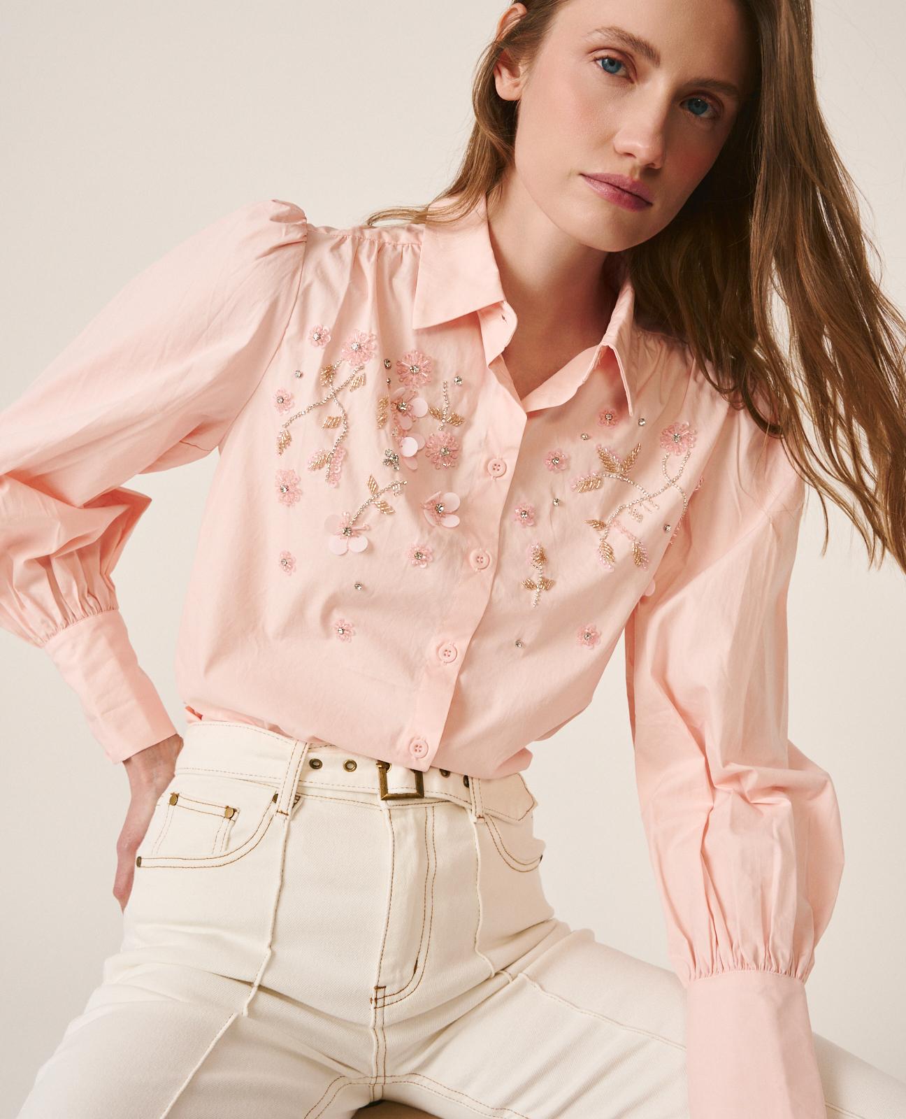 CAMISA ADORNO PEDRERÍA