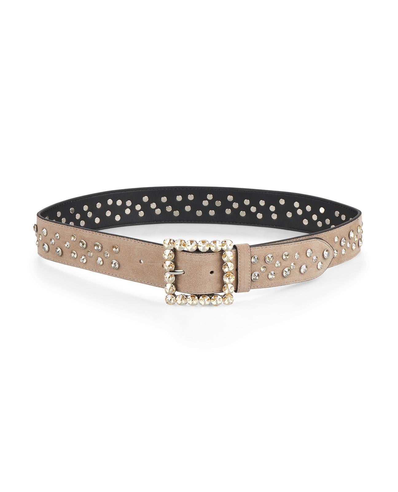 CEINTURE EN CUIR CLOUTÉ