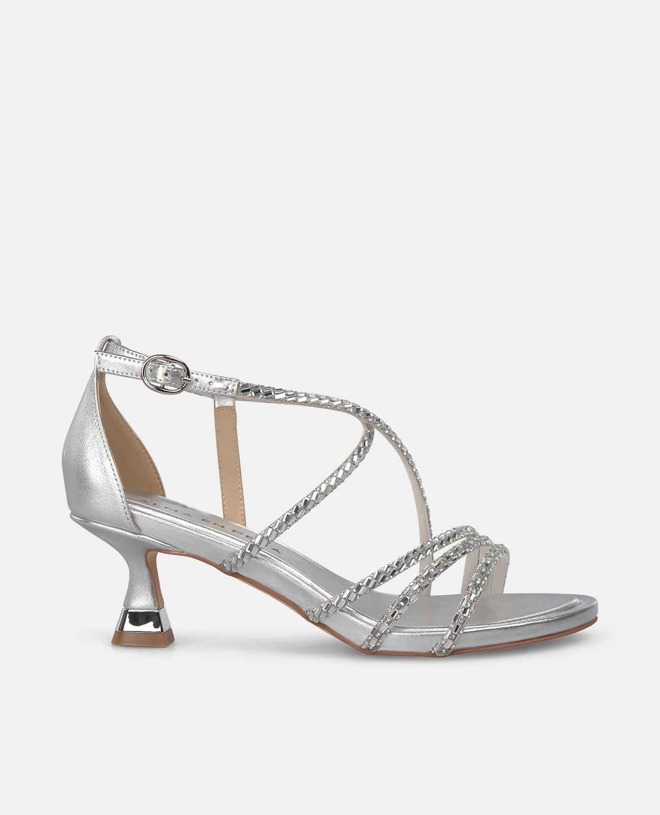 SANDALIA TACON TIRAS FINAS TRANSFER