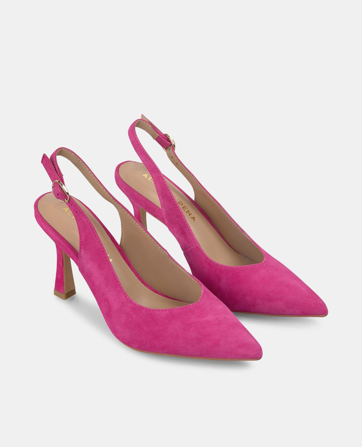 ZAPATO TACÓN AGUJA DESTALONADO