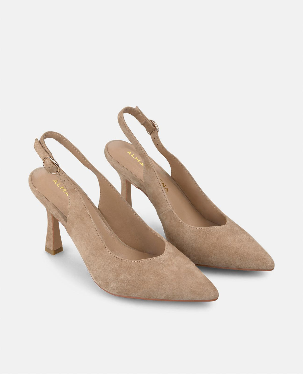 ZAPATO TACÓN AGUJA DESTALONADO