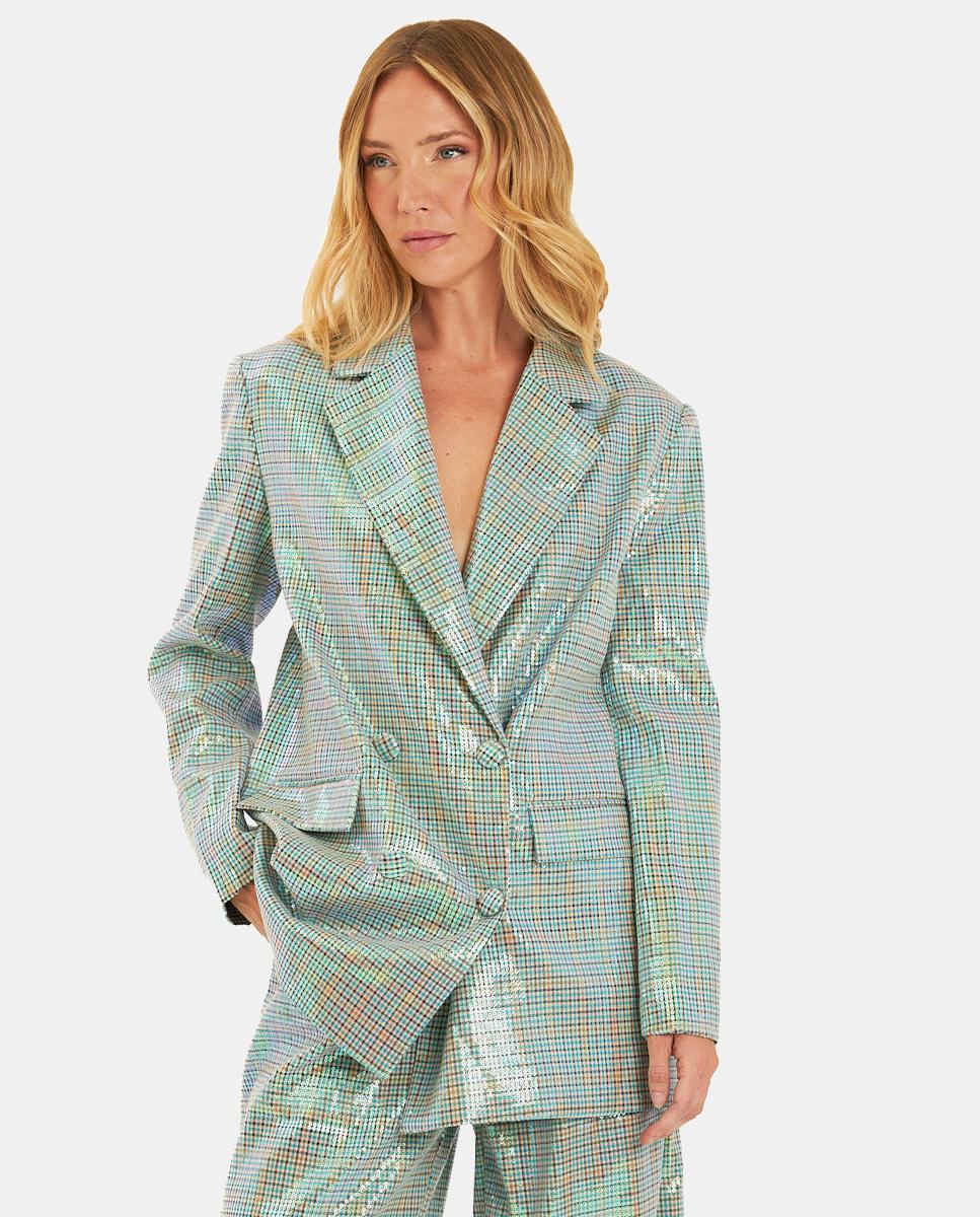 VESTE COUVERTE DE PAILLETTES