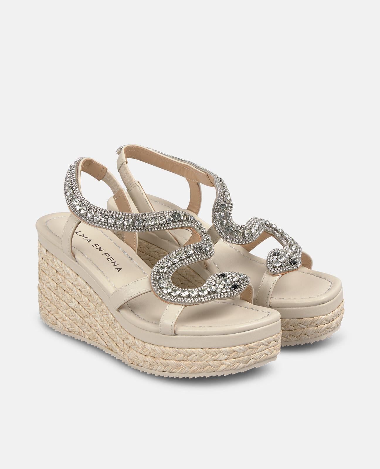 CUÑA MEDIA CON SERPIENTE