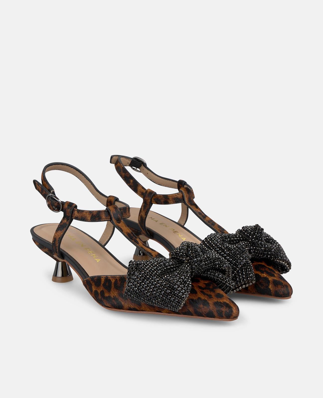 ZAPATO TACÓN MINI LAZO