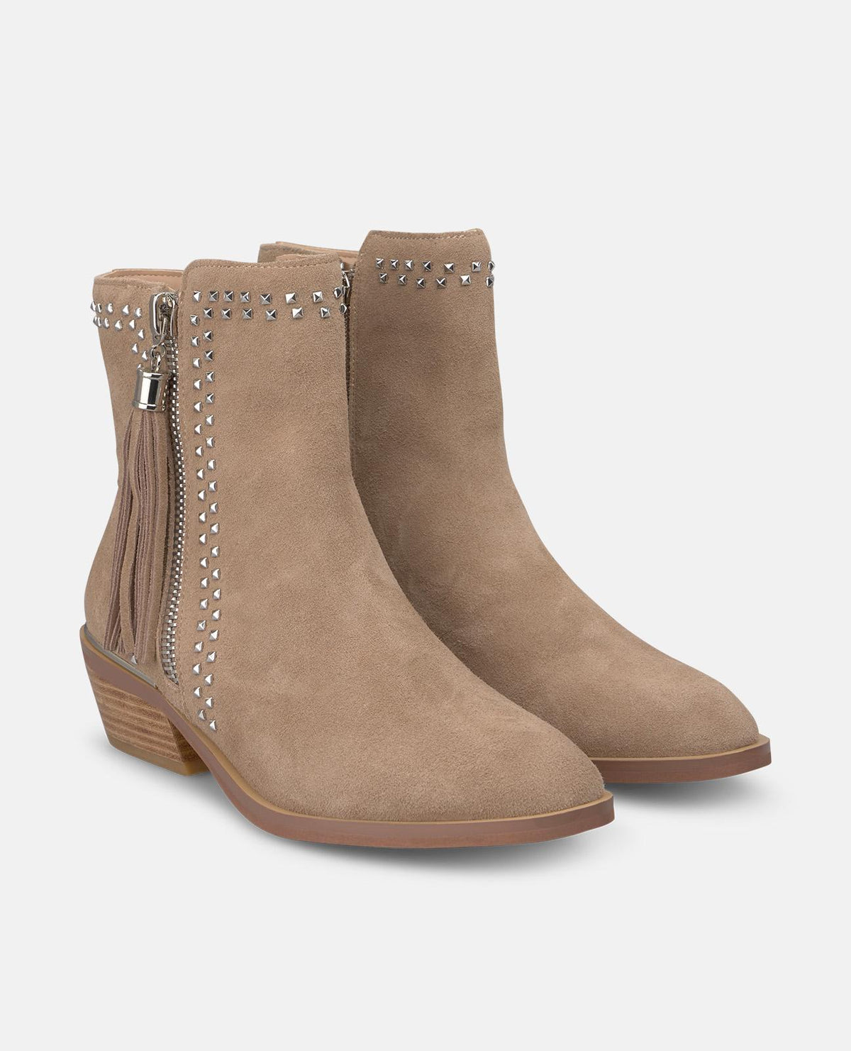 STIVALETTO POMPON PIATTO