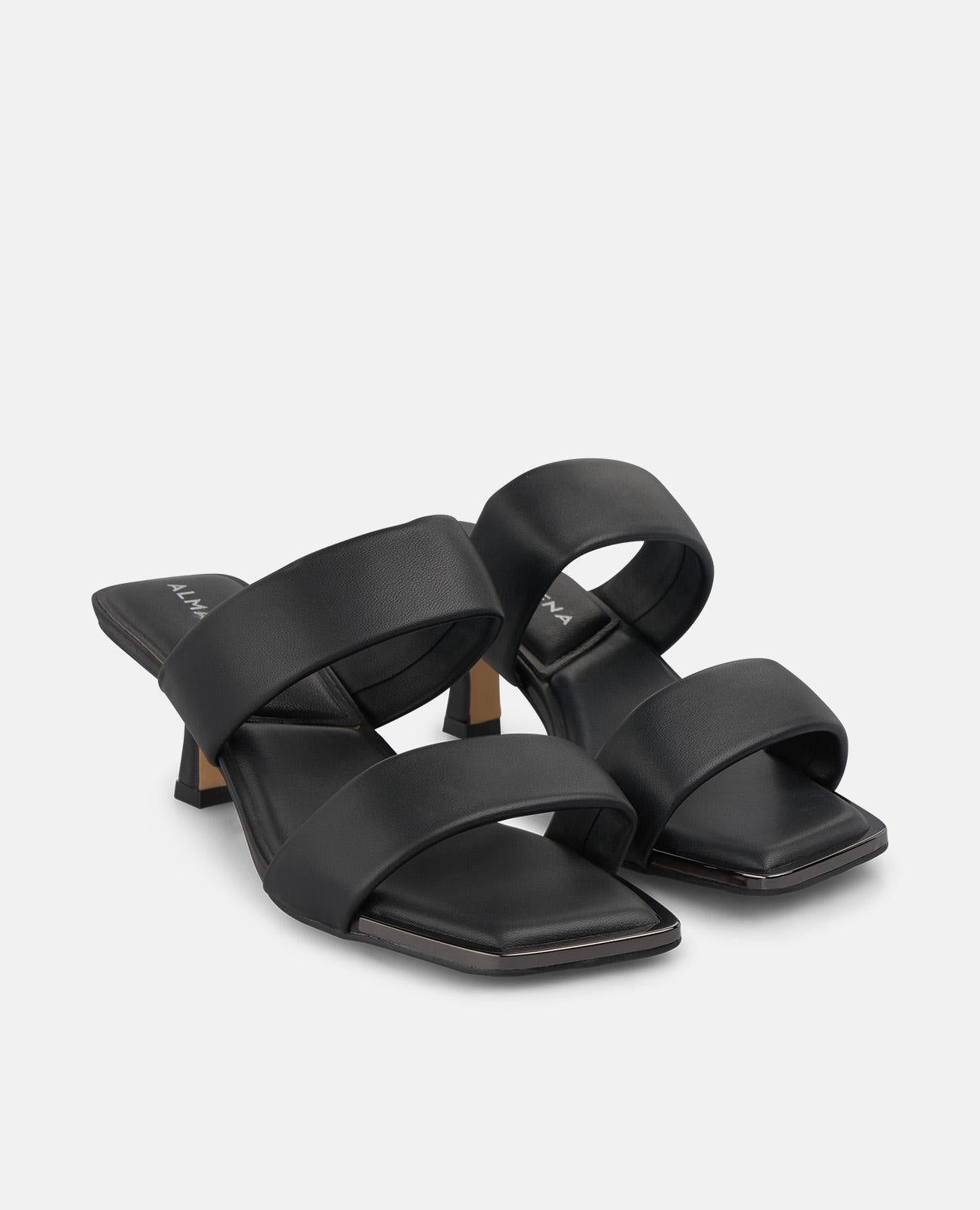 SANDALIA DOBLE TIRA EN NAPA