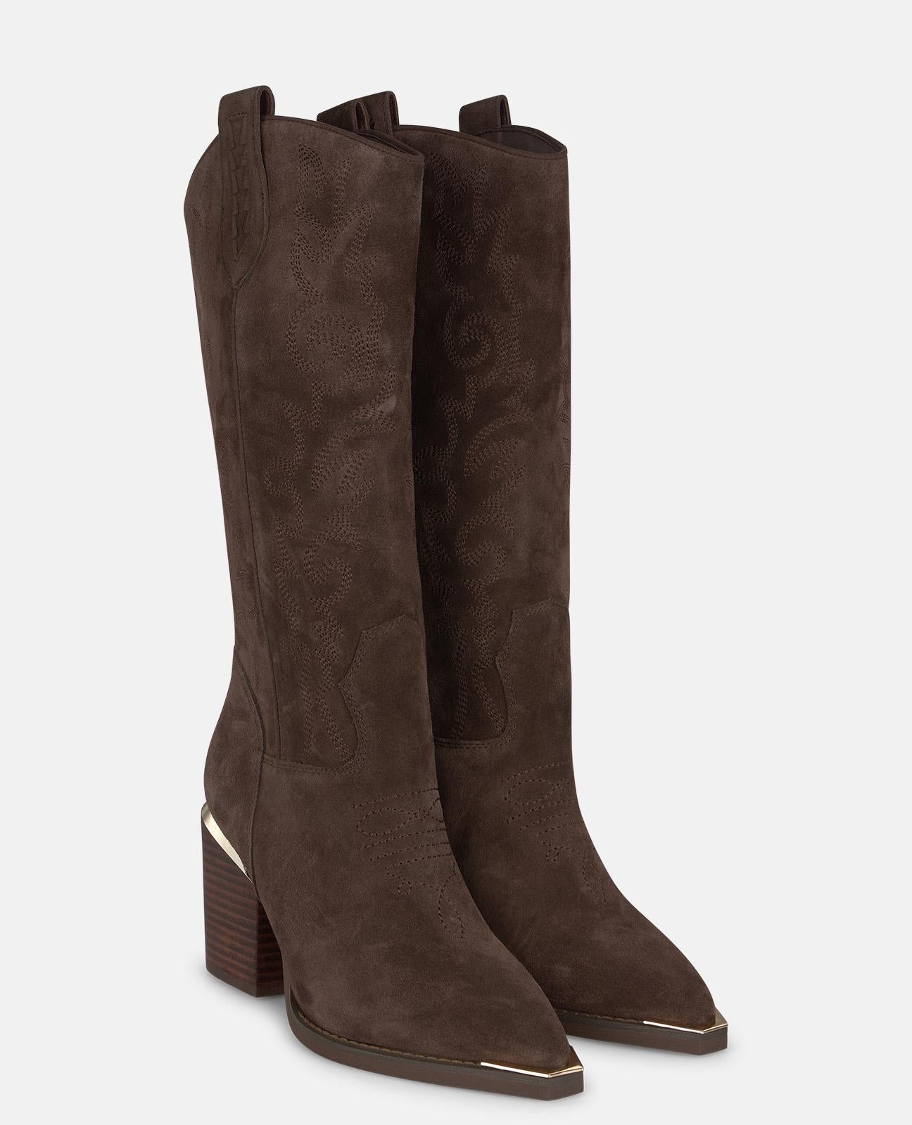 BOTA COWBOY DE PIEL