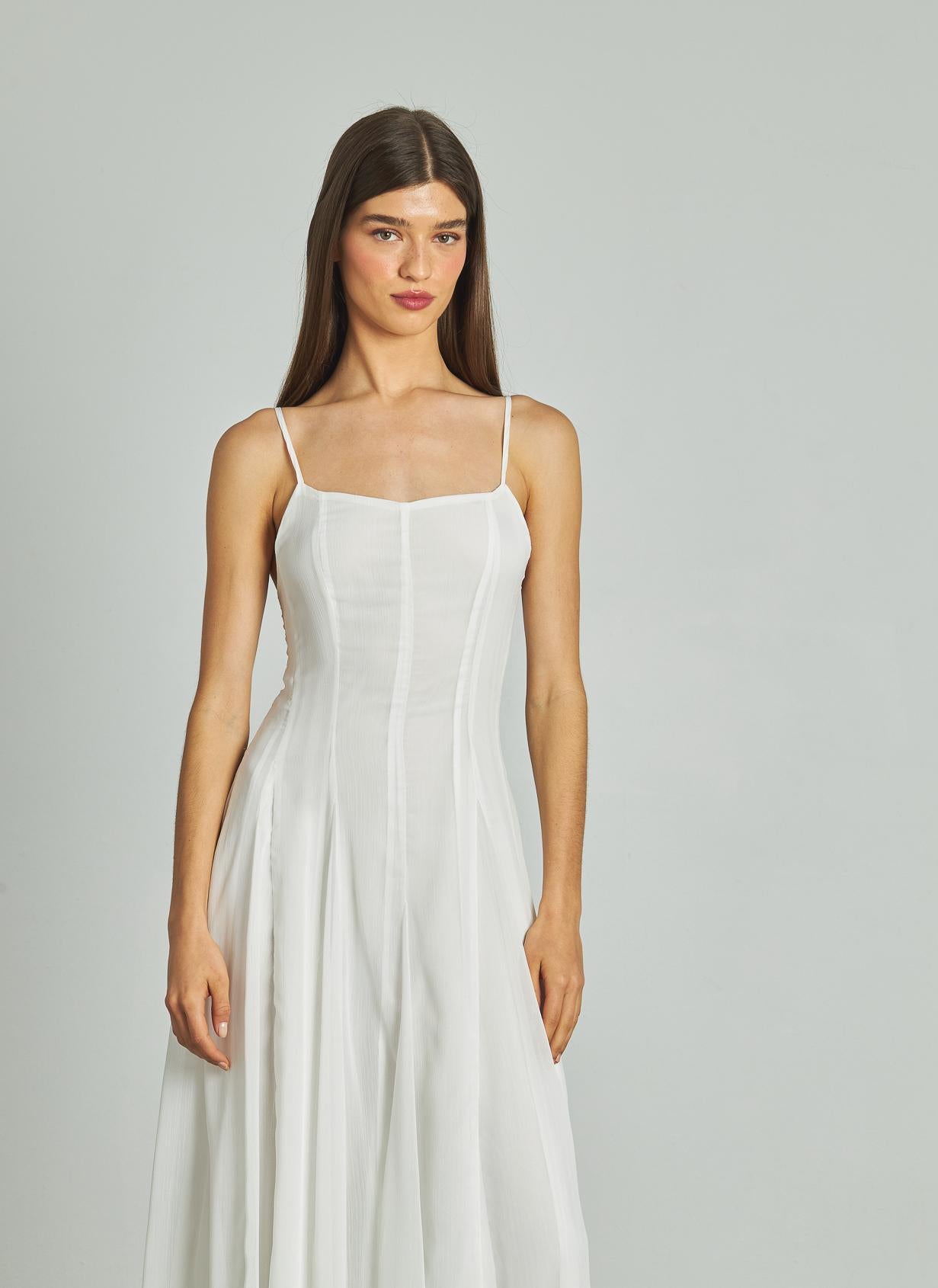 MIDI STRAPS DRESS