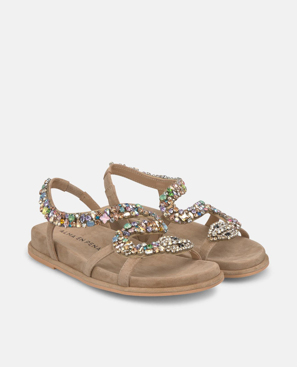 FLAT SANDAL SNAKE