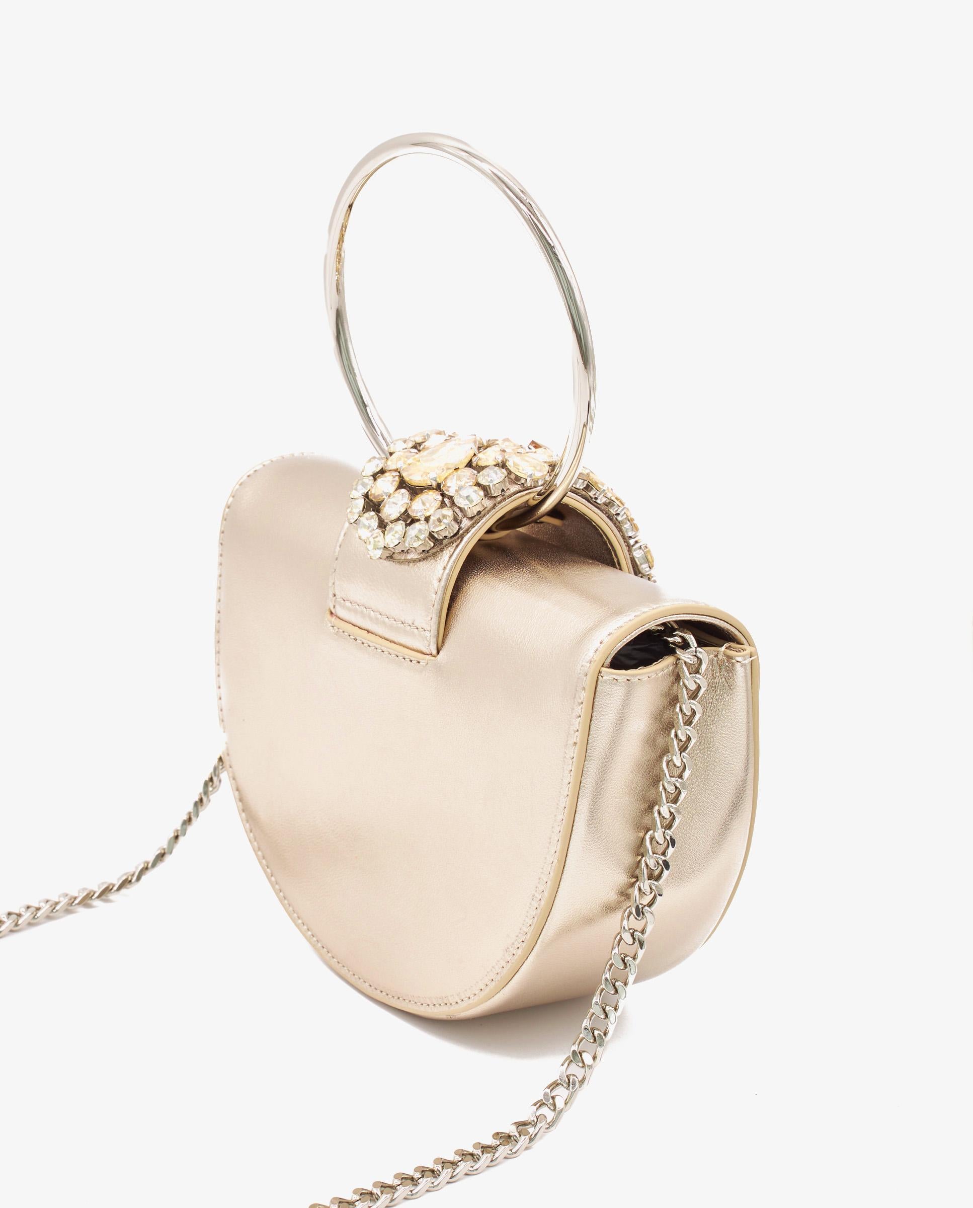 HALF-MOON FLAP BAG