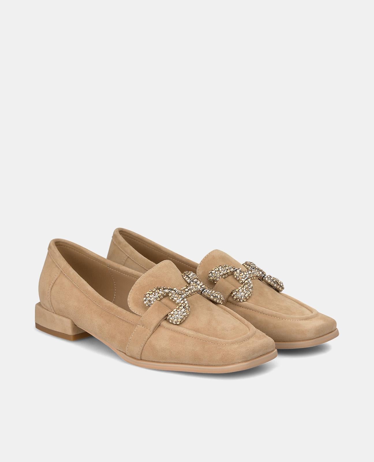 MOCASSIM DE ESTRIBO COM STRASS