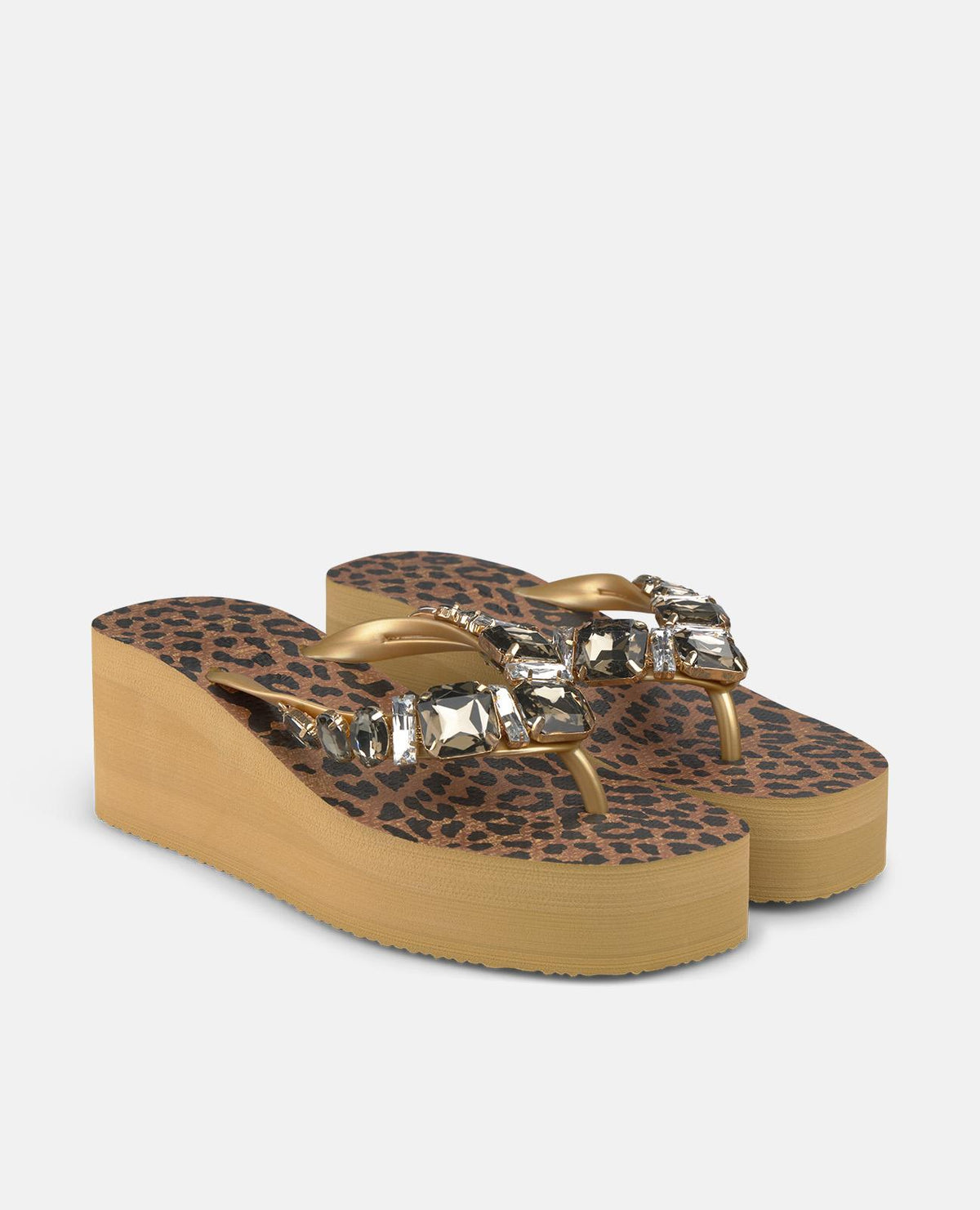FLIP FLOP WITH JEWEL DETAILS