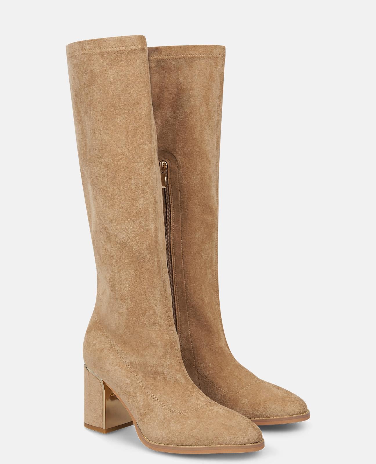 BOTA CON TACÓN BLOQUE