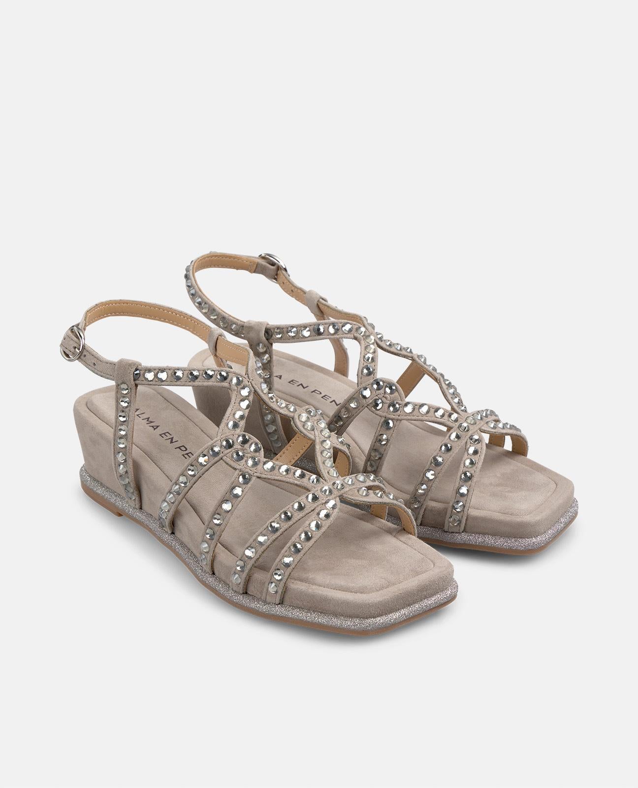 SANDALIA CUÑA MEDIA