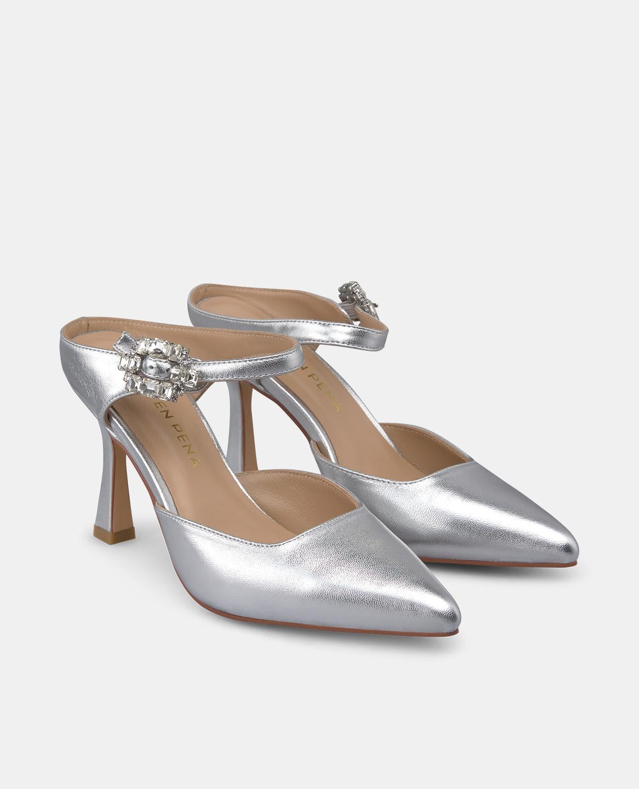 ZAPATO DESTALONADO HEBILLA JOYA