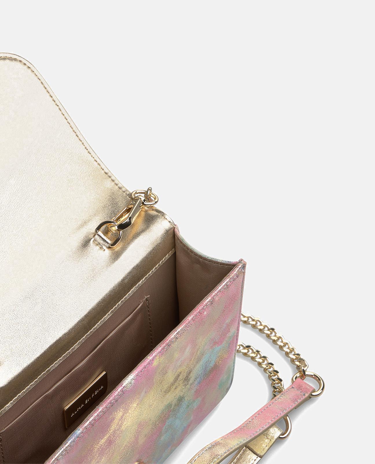 CLUTCH BAG WITH RHINESTONES