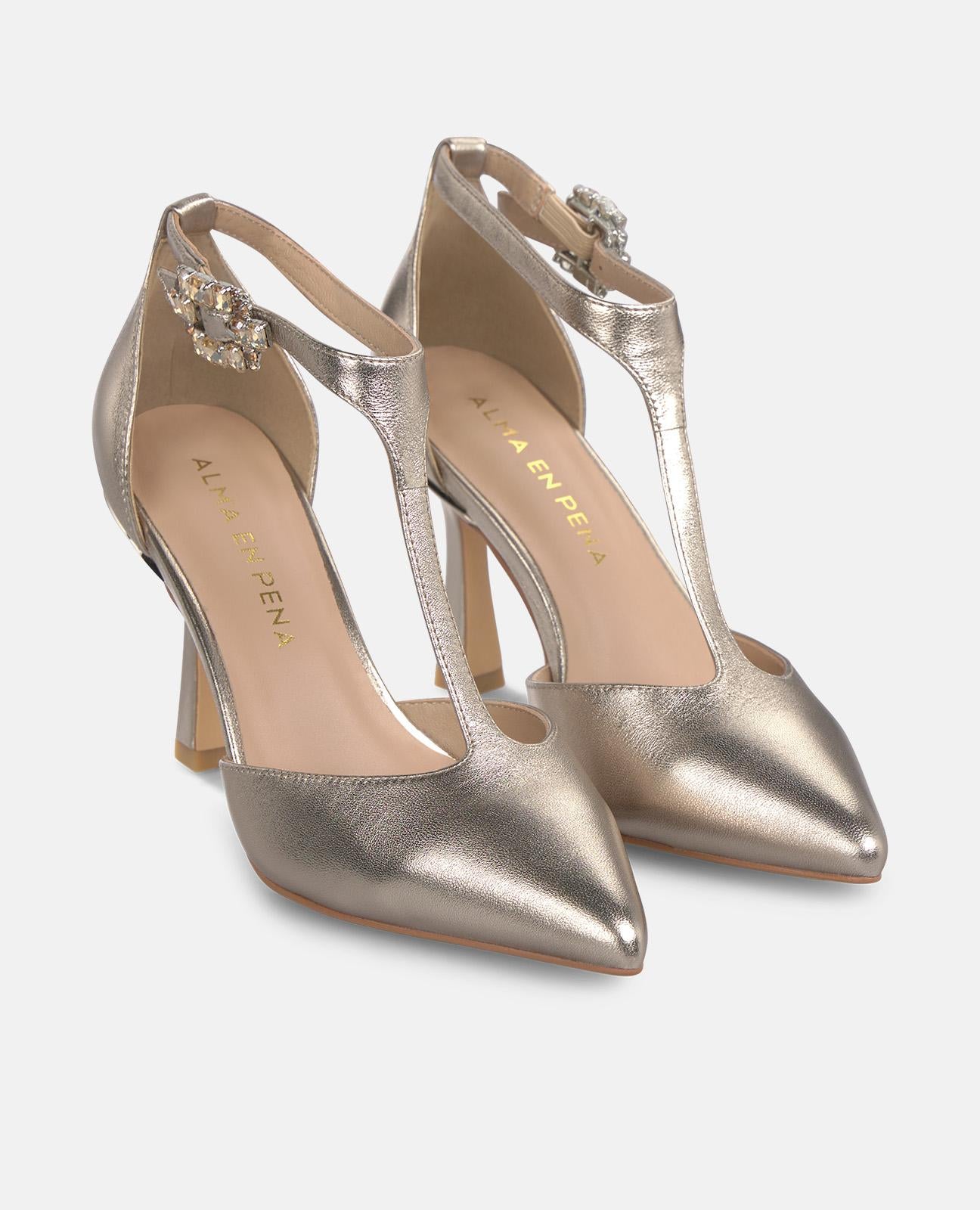 SALON CON HEBILLA DE PEDRERIA