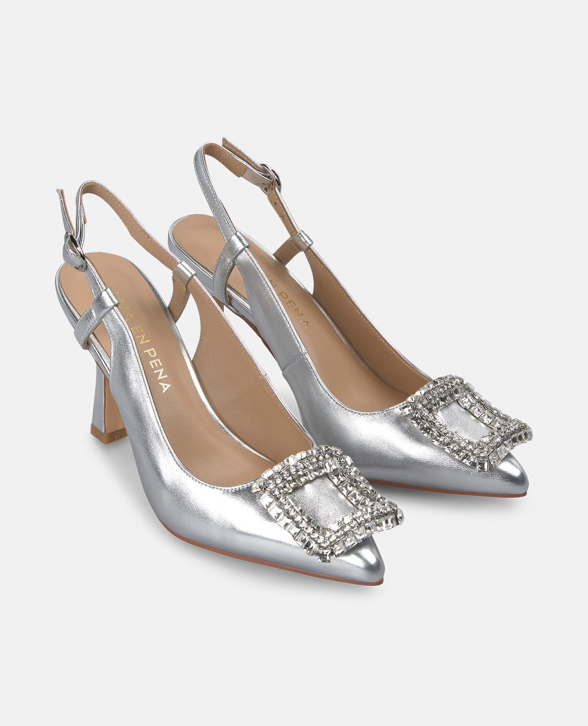 SCARPA CON TACCO BROCHE