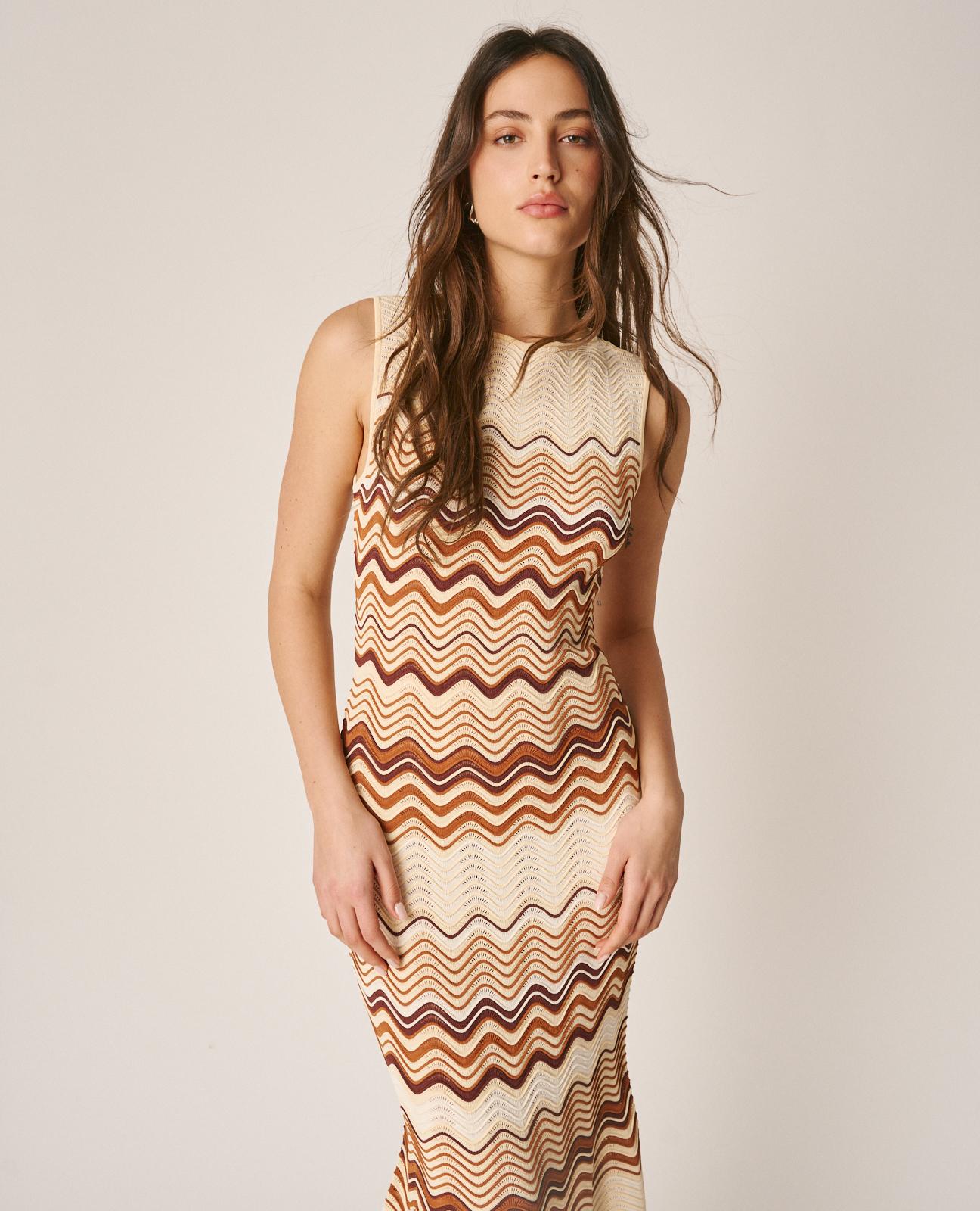 VESTIDO DE MALHA SEM MANGAS