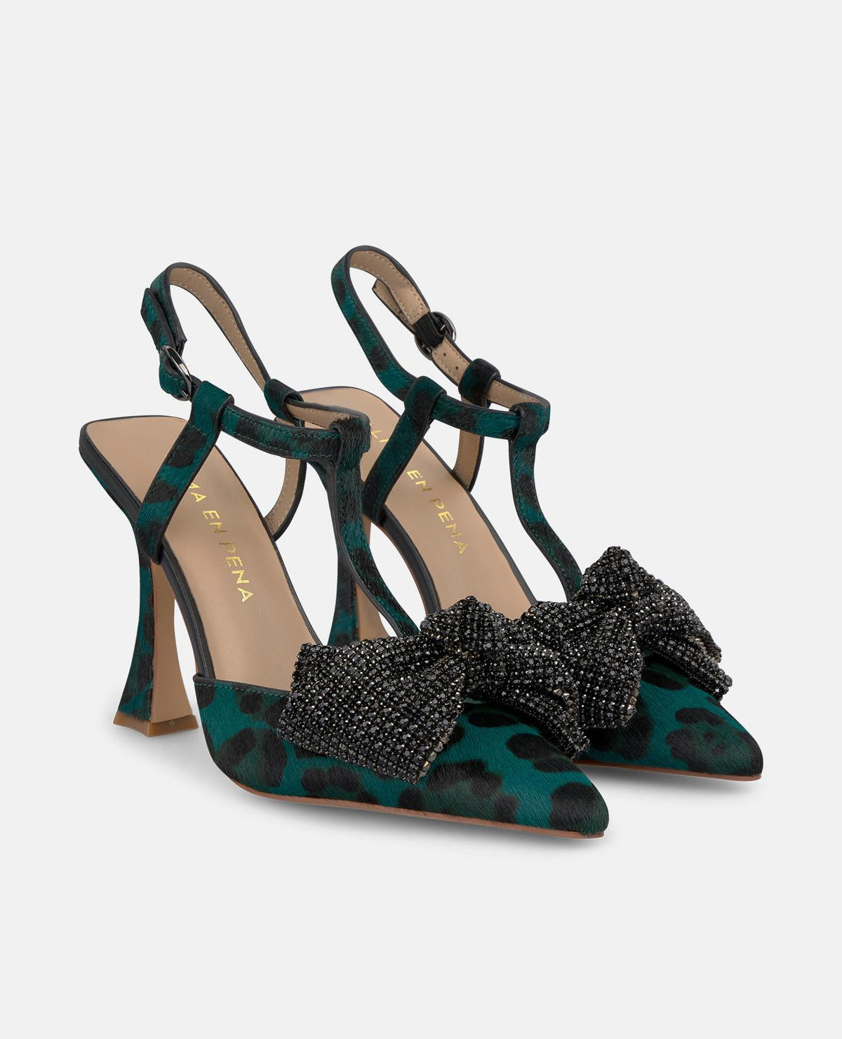ZAPATO TACÓN AFILADO LAZO