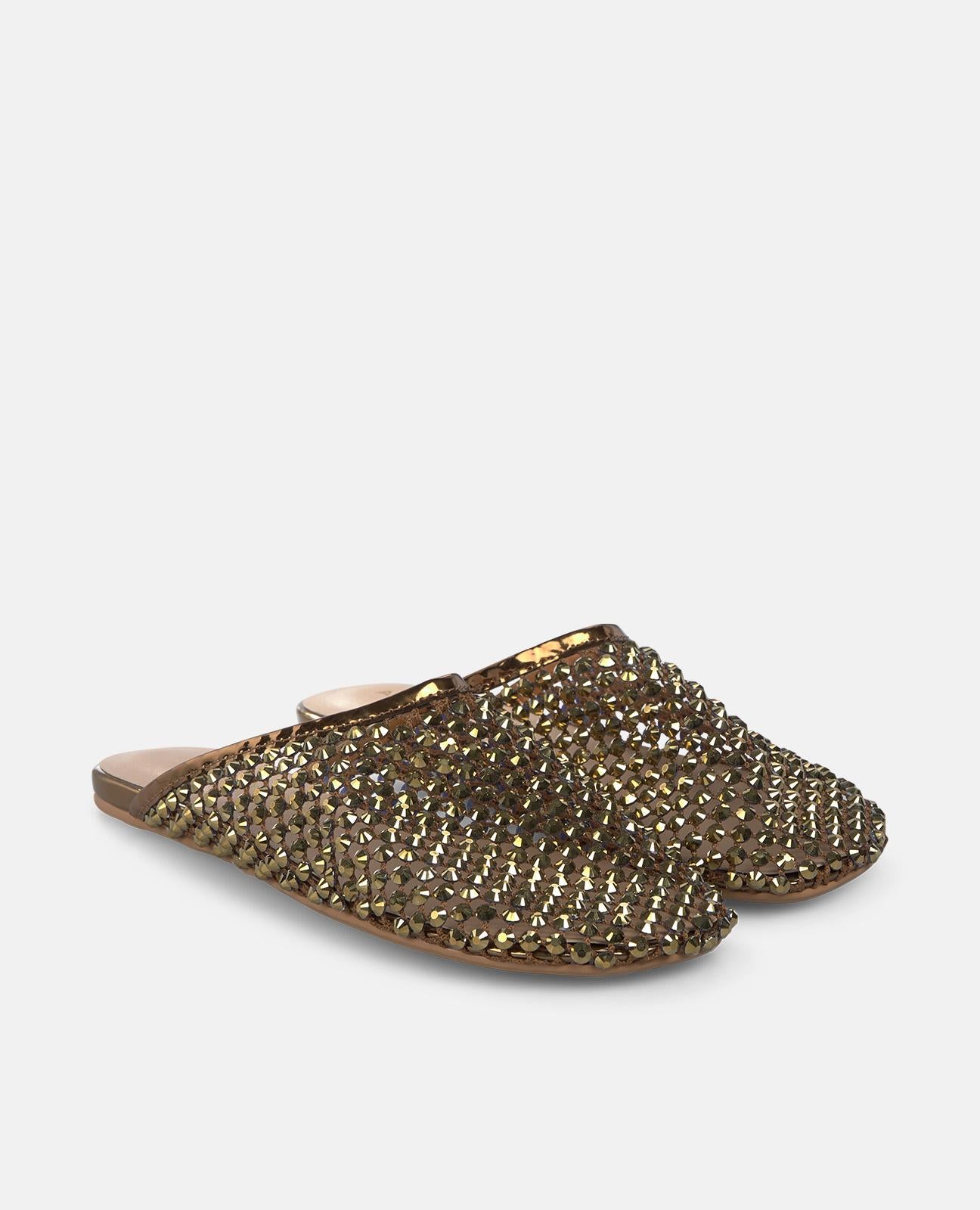 SANDALIA PLANA MULE MALLA