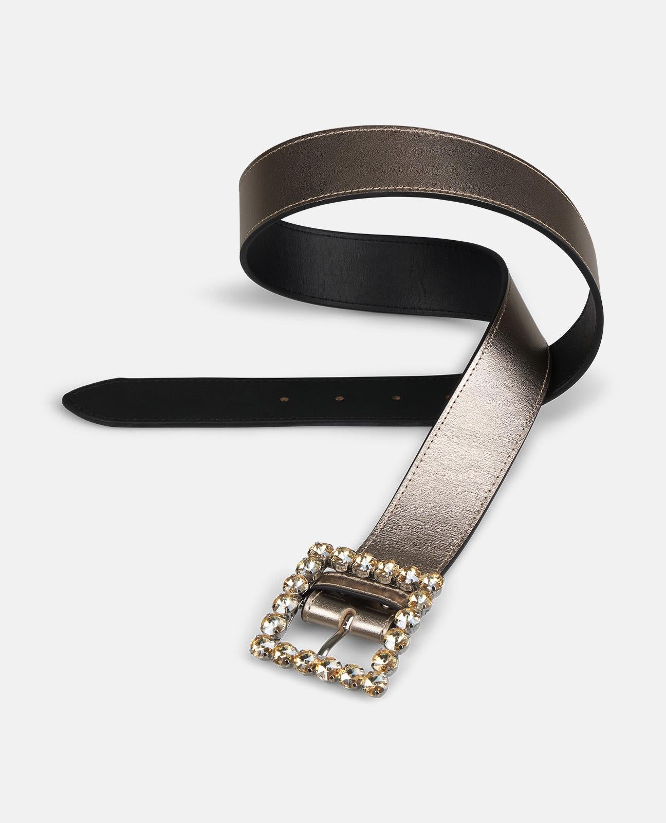 CINTO DE FIVELA COM CONTAS