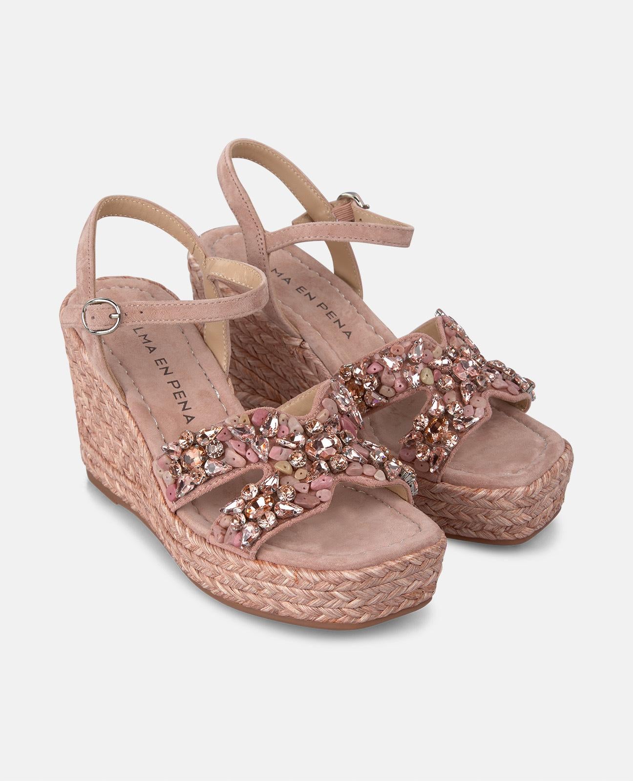 CUNHA COM TIRA DE STRASS