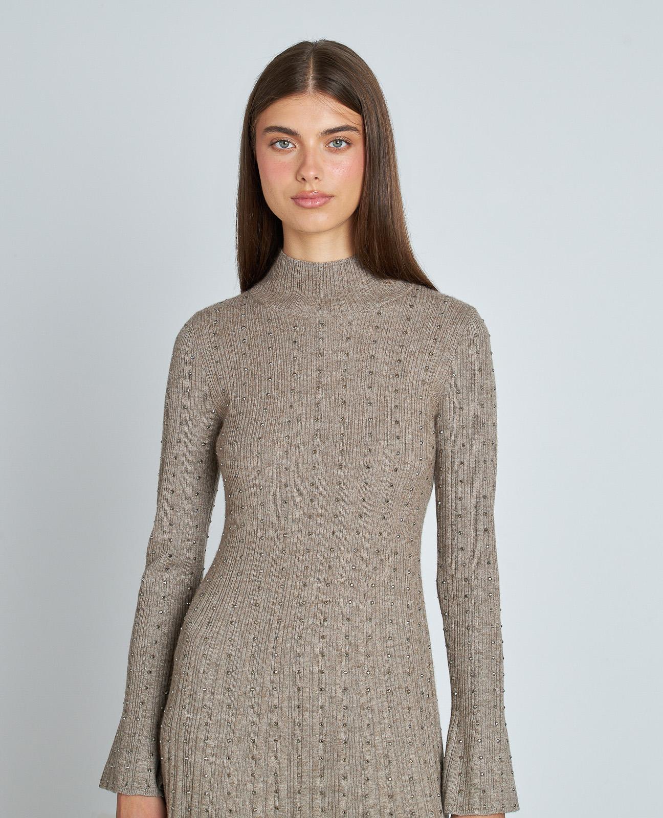 ROBE LONGUE AVEC STRASS