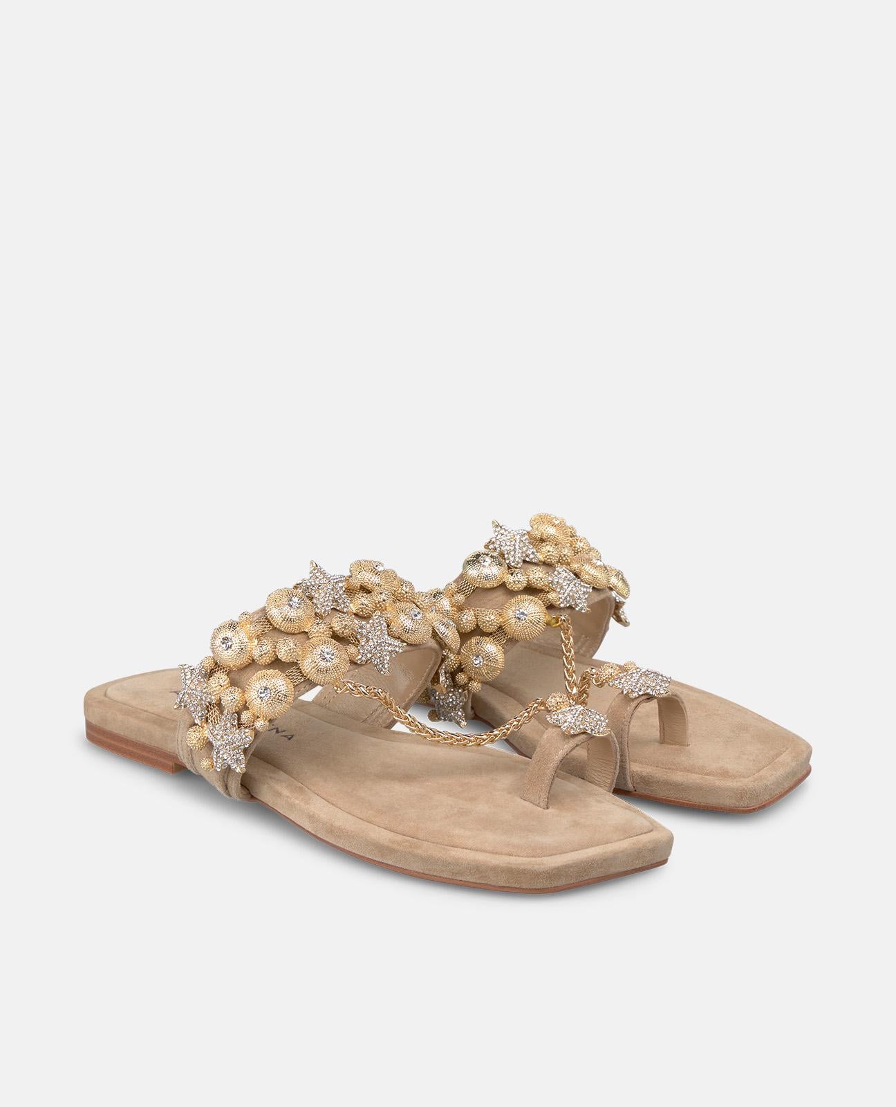 SANDALIA ABALORIOS ESTRELLAS