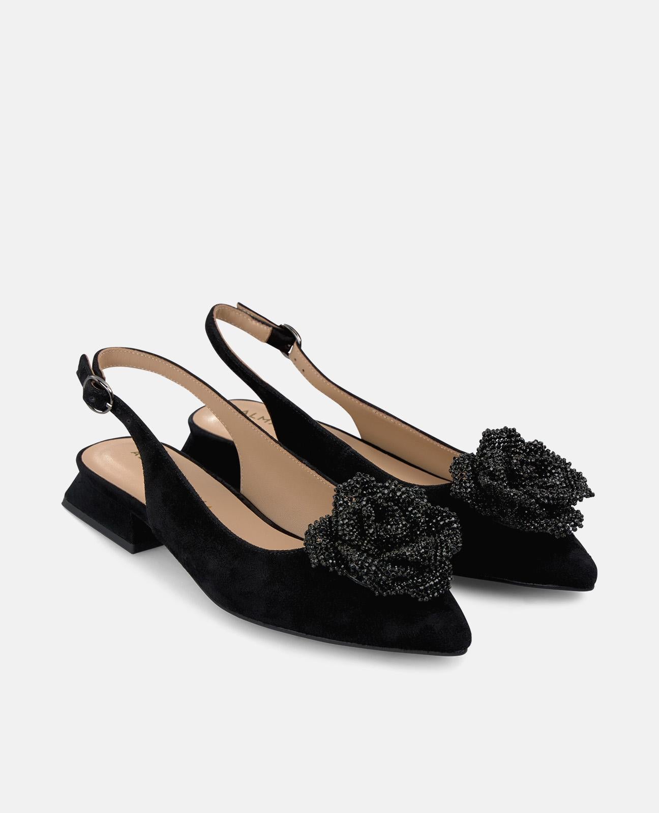 ZAPATO PLANO CON FLOR