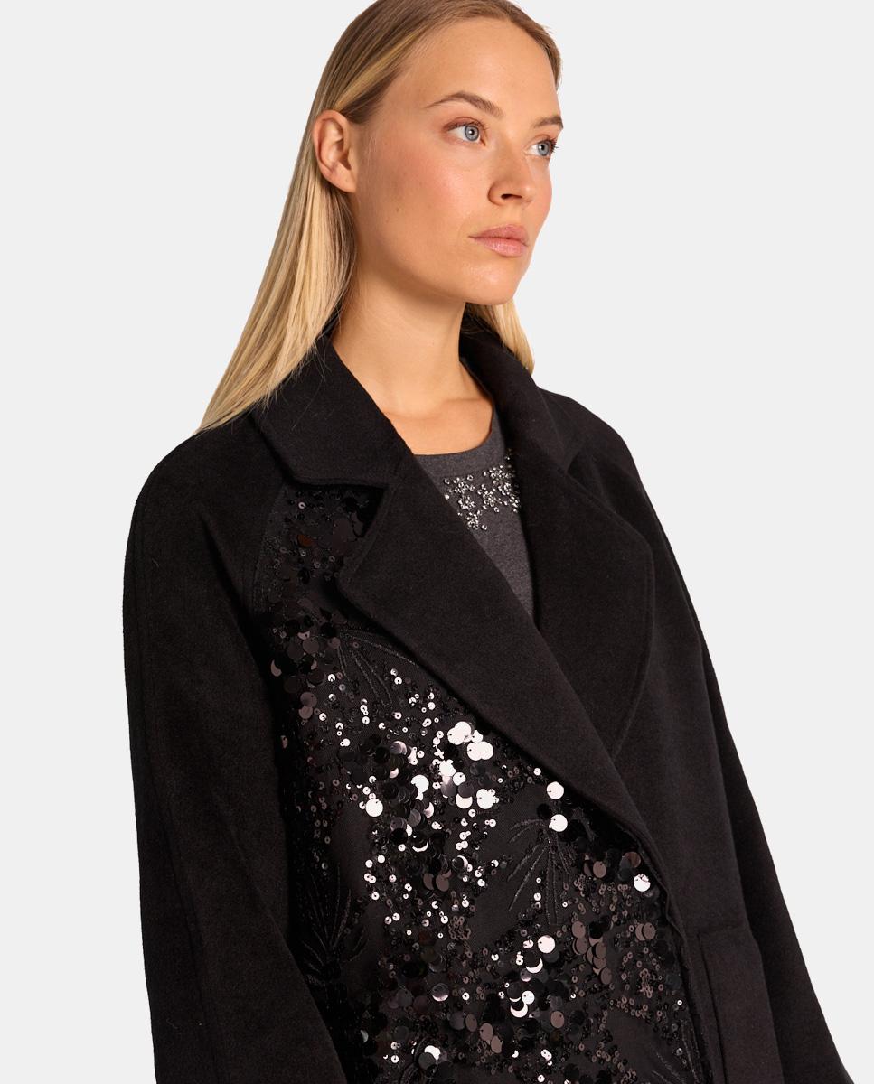 MANTEAU LONG PERLÉ