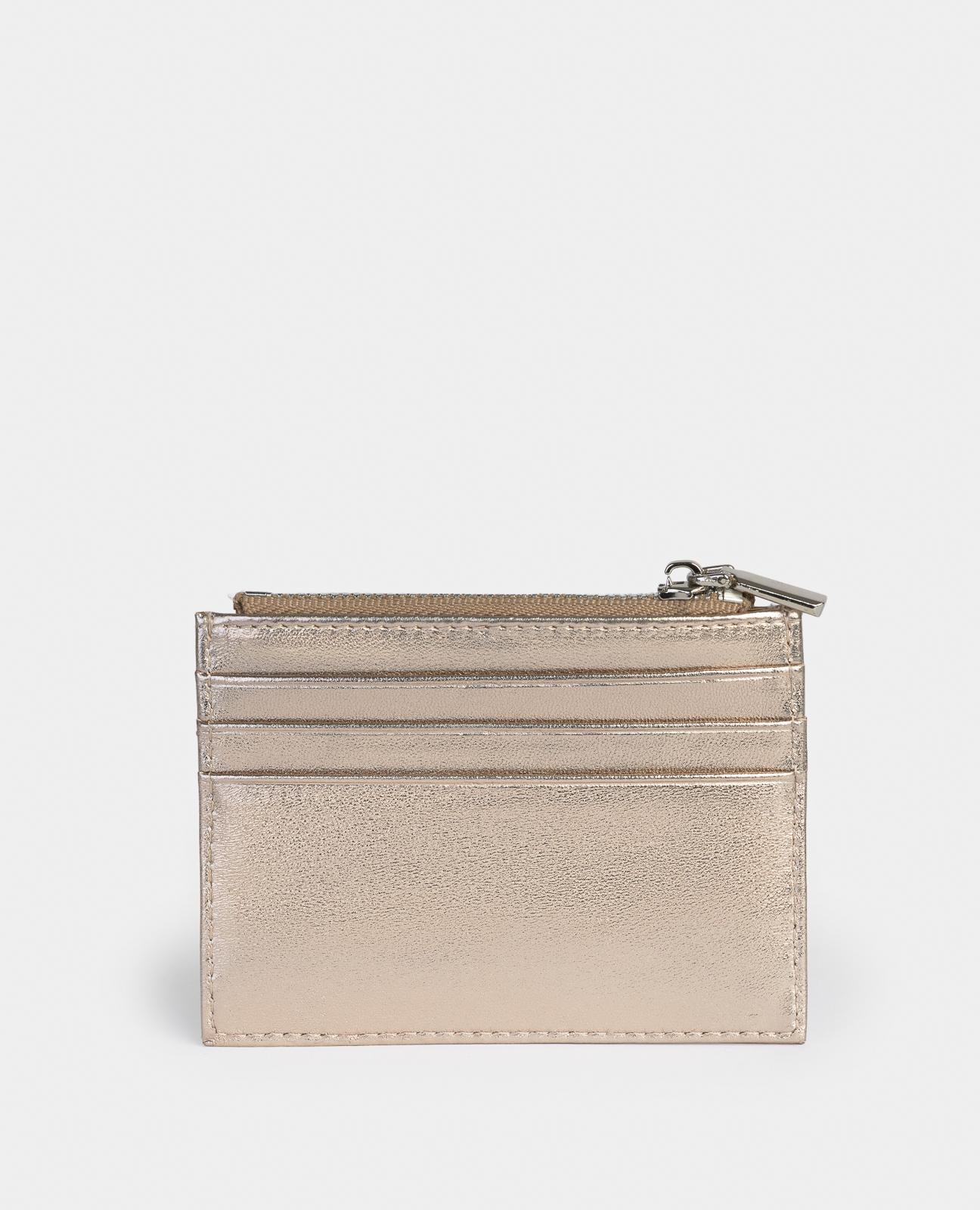 CARTERA TARJETERO CREMALLERA