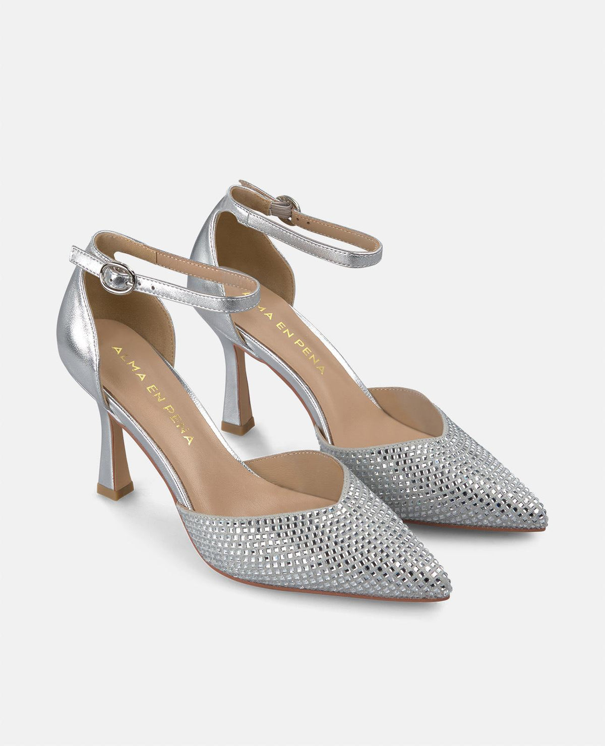 SCARPA CON PUNTA IN STRASS