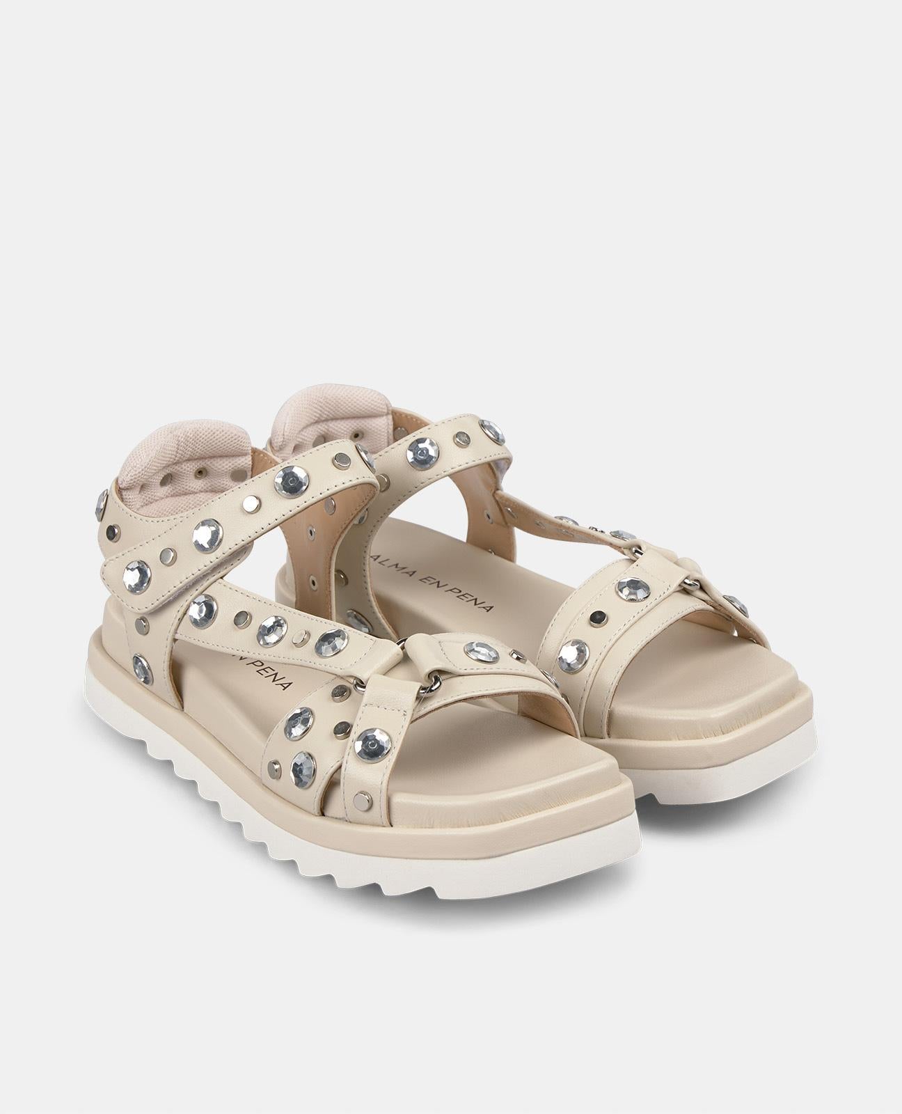 SANDALIA PLANA SUELA TRACK