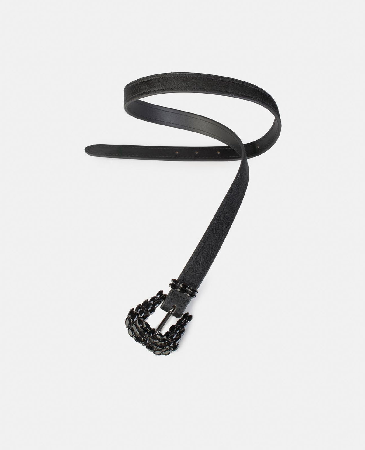 CINTURÓN ESTAMPADO HEBILLA JOYA