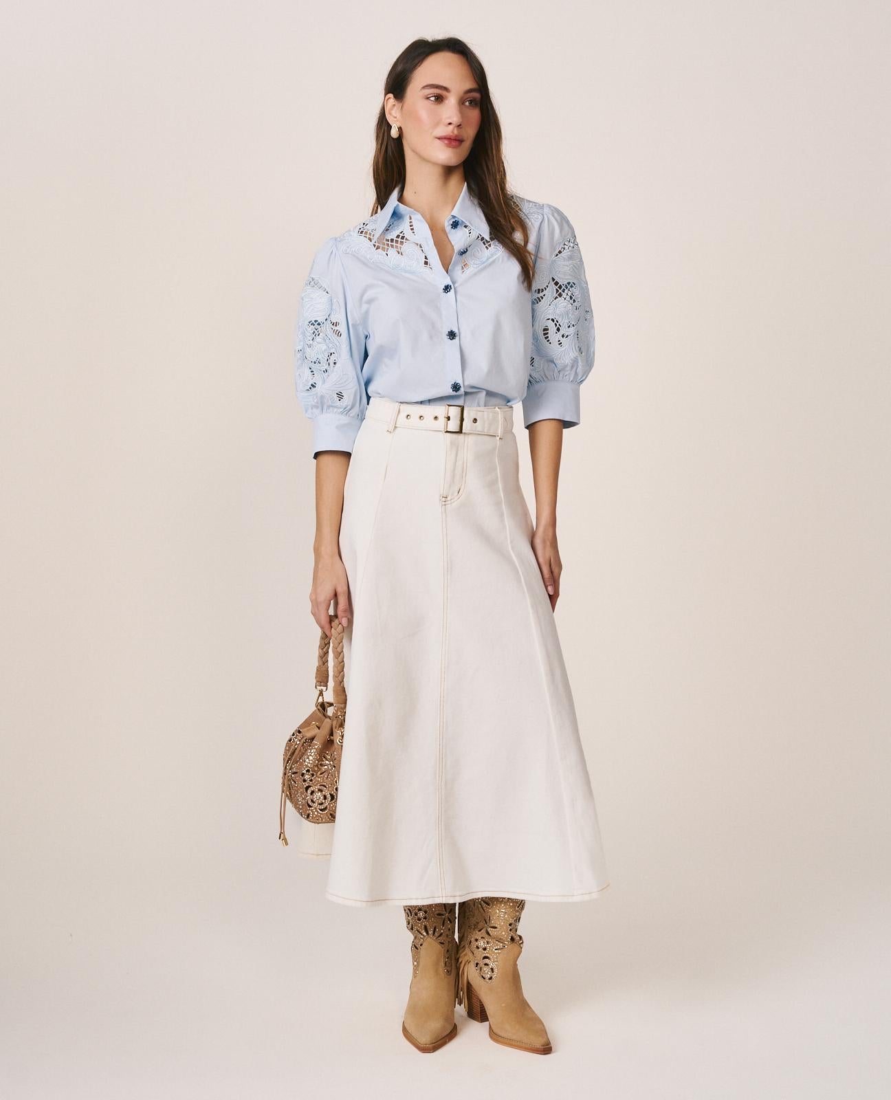 CAMISA POPELÍN ALGODÓN