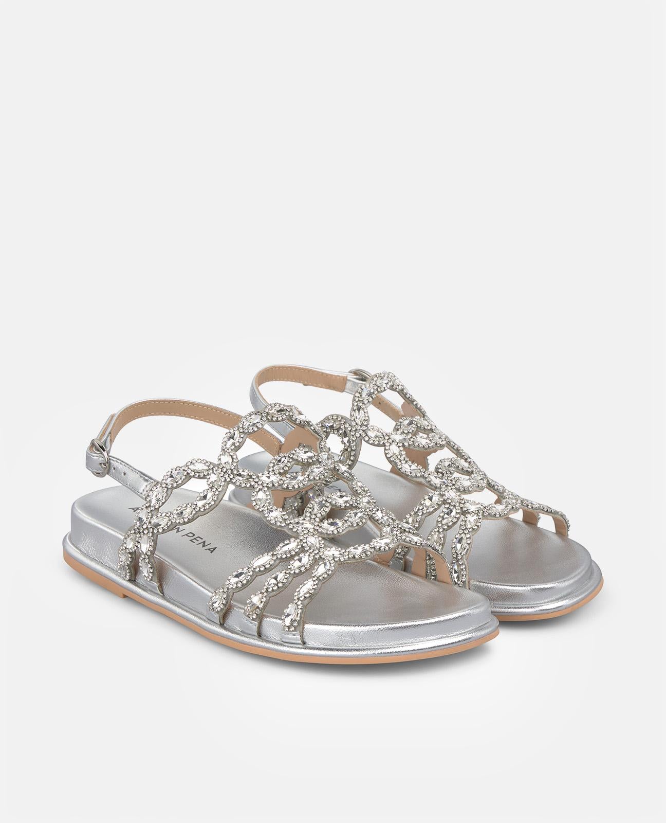 SANDALIA PLANA TRANSFER