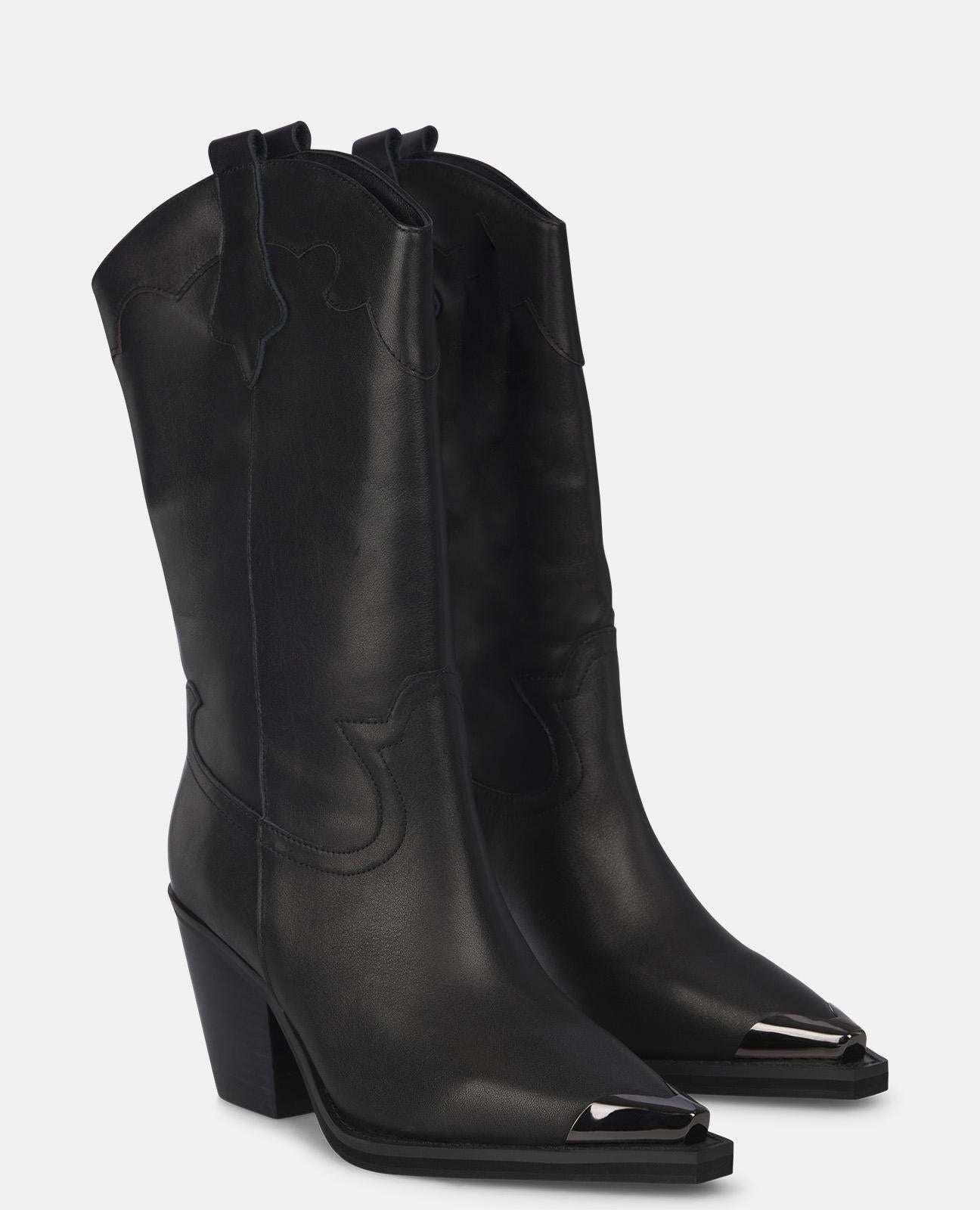 MEDIA BOTA PUNTERA METALIZADA