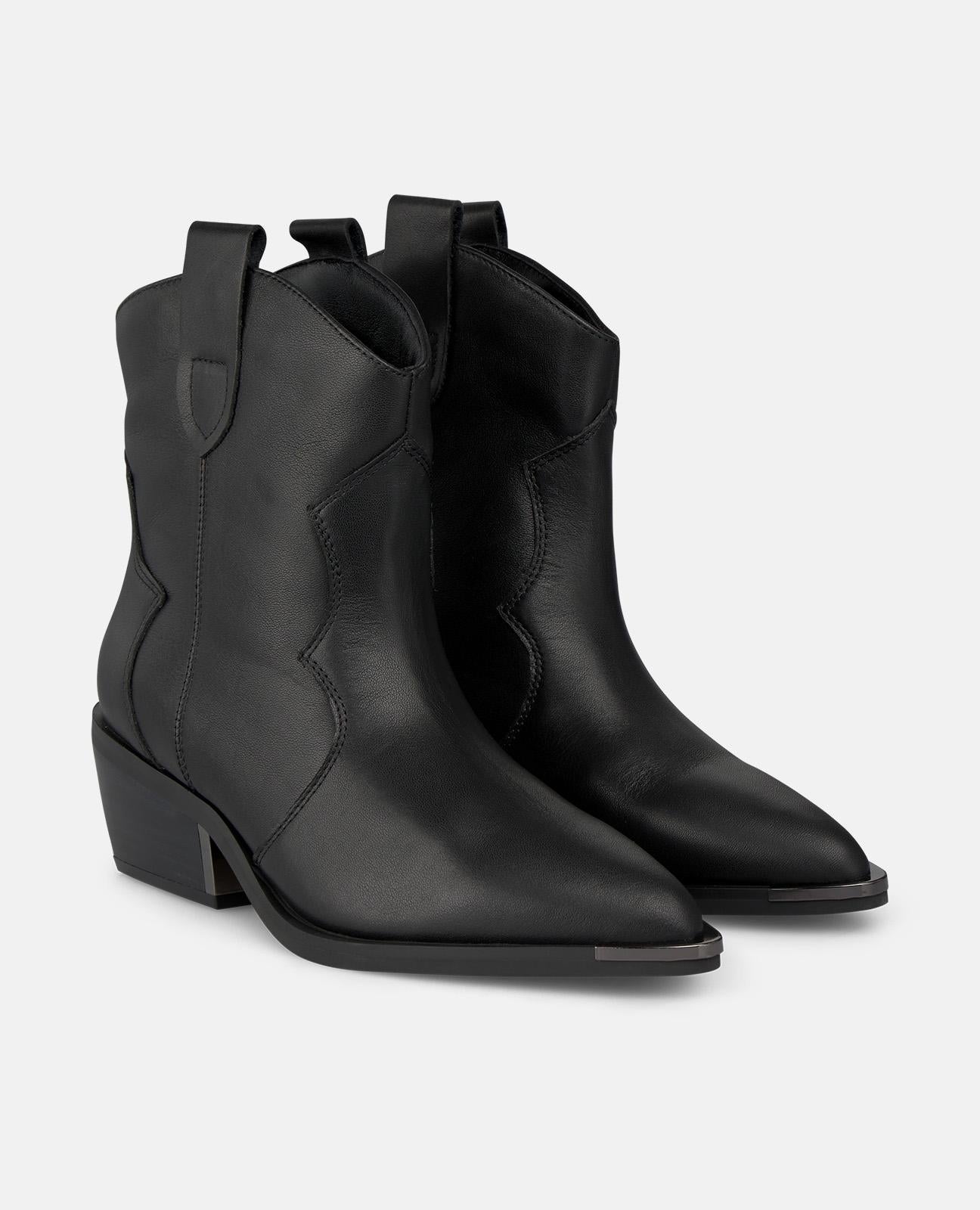 FLACHE COWBOY-STIEFEL