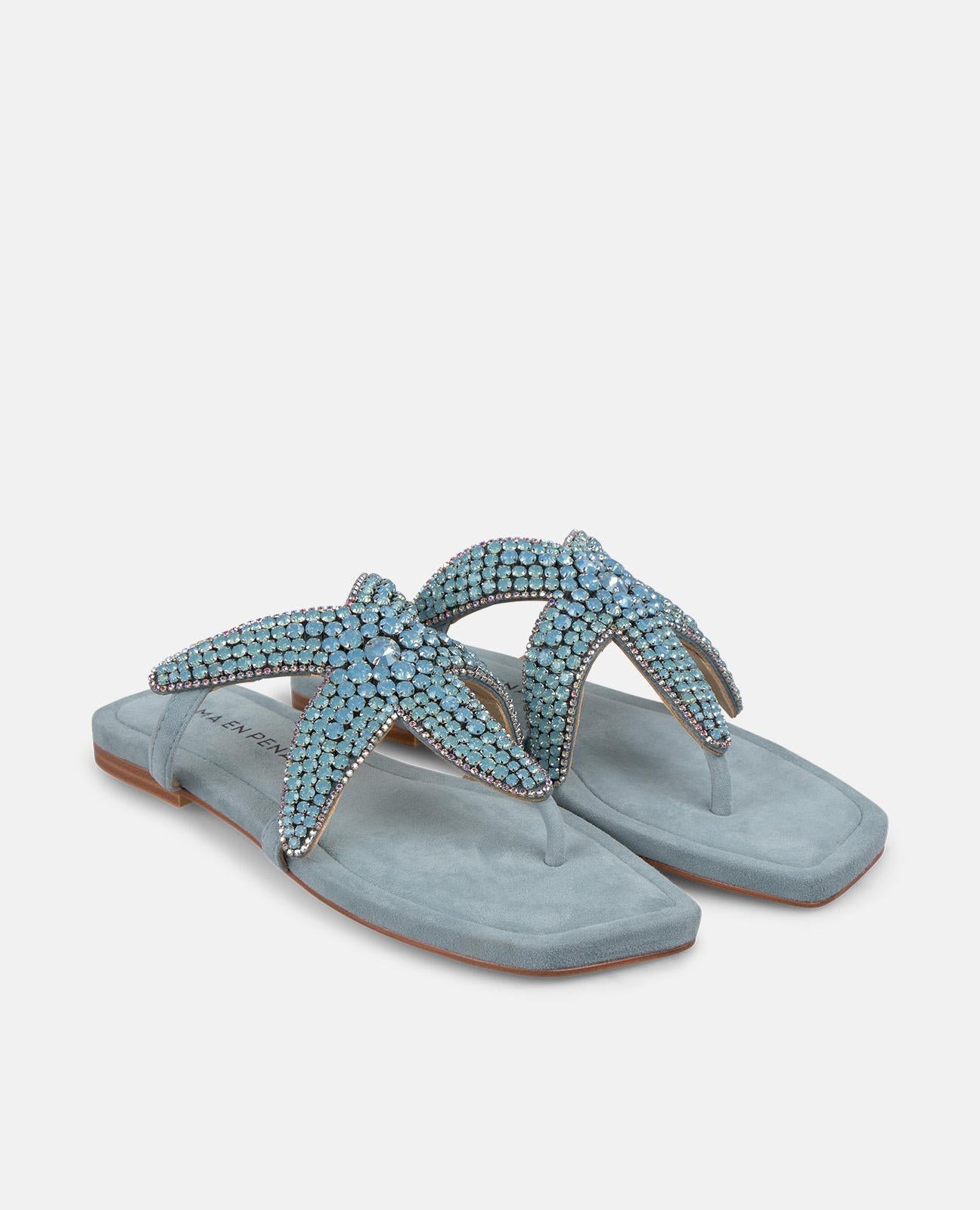 SANDALIA PLANA ESTRELLA