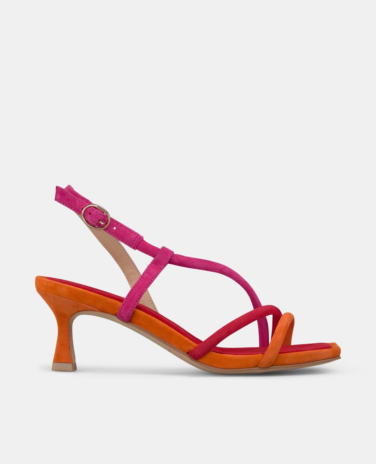 MULTICOLOR STRAPS SANDAL