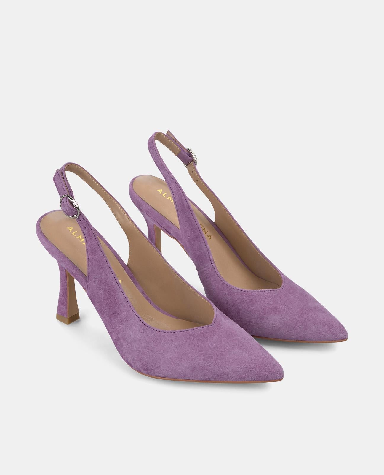 ZAPATO TACÓN AGUJA DESTALONADO