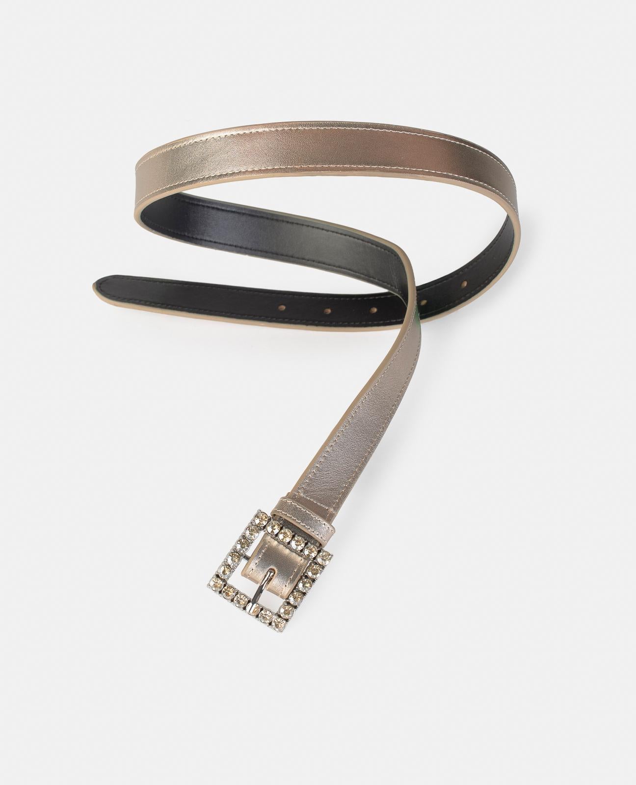 CINTURÓN HEBILLA CON PEDRERÍA