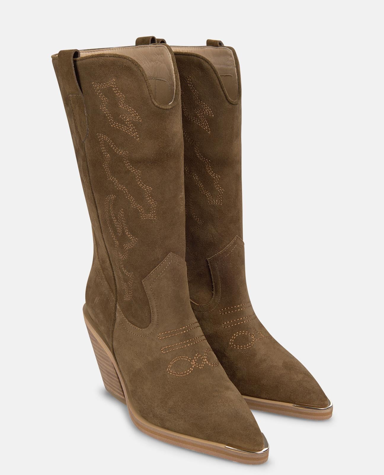 BOTA ALTA ESTILO CAMPERA