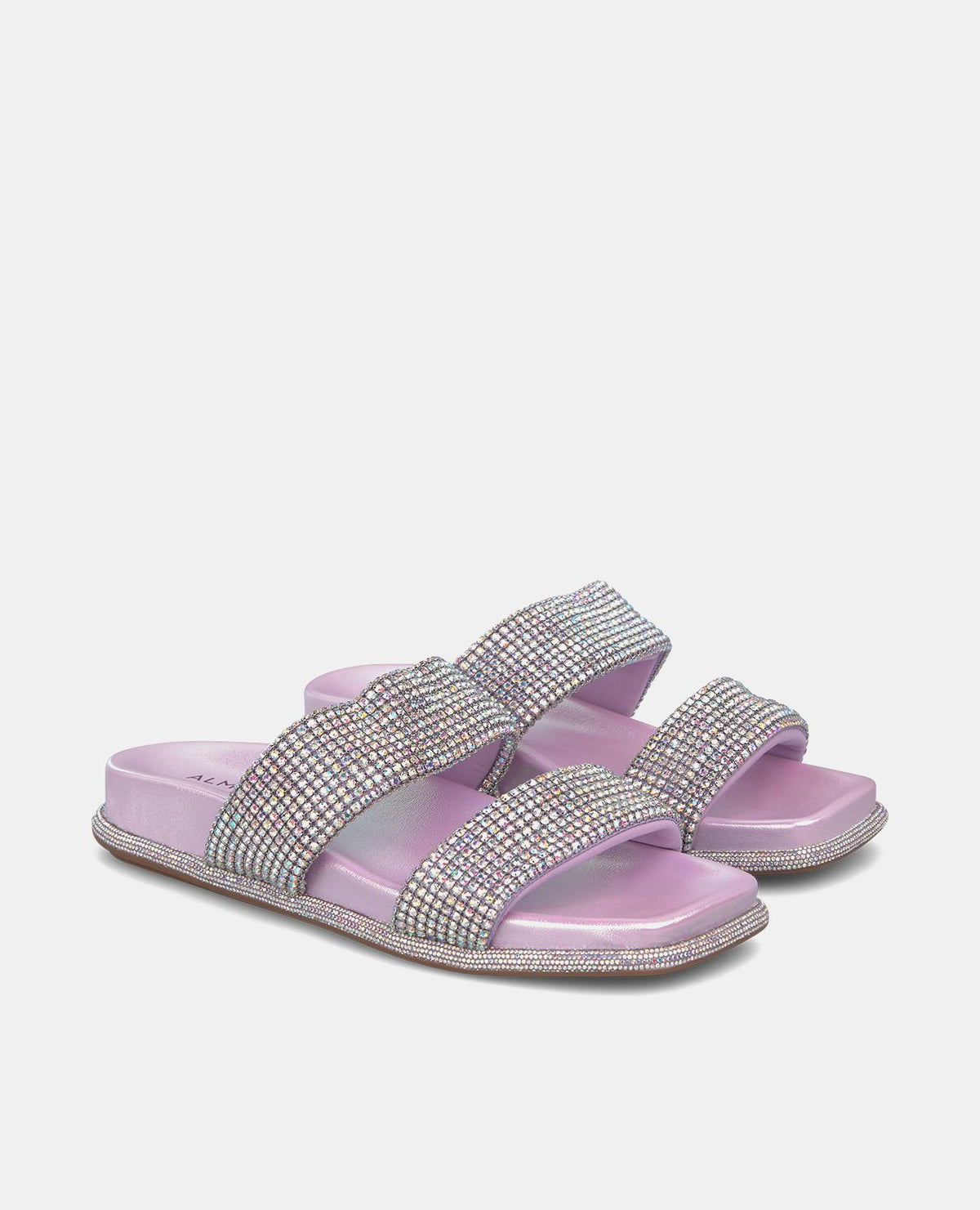 SANDALIA PLANA TIRAS STRASS