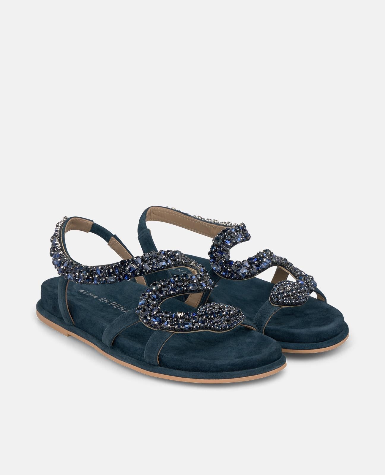 SANDÁLIA RASA DE COBRA