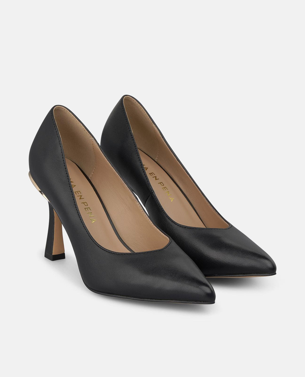 ZAPATO STILETTO DE PIEL