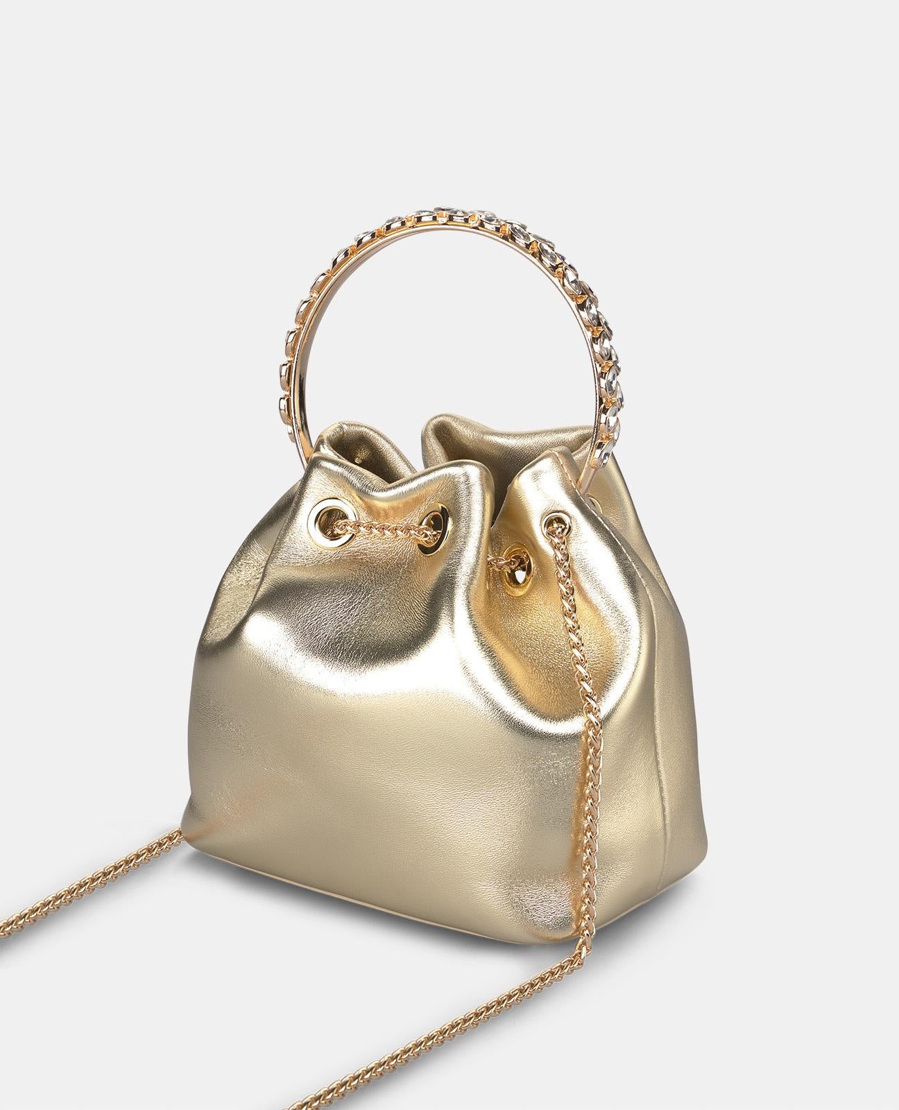 BOLSO DE MANO ASA PEDRERÍA