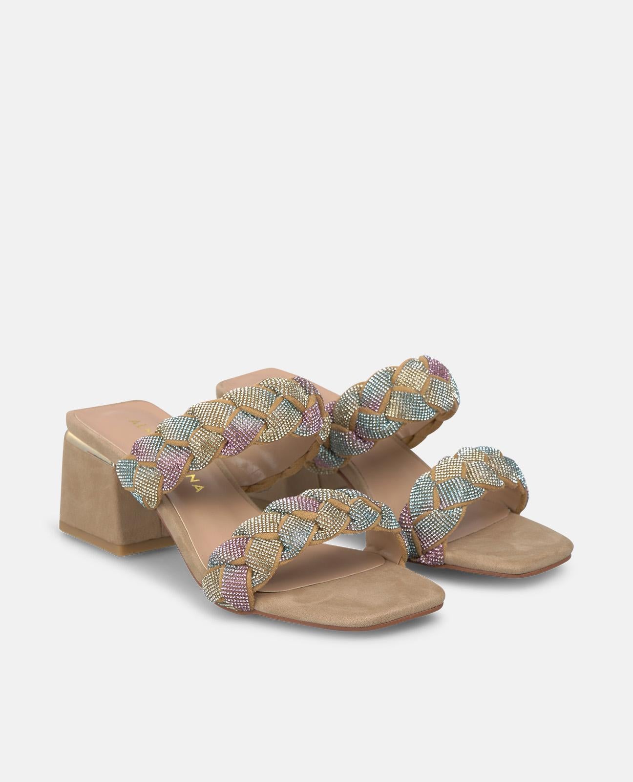 SANDALIA MEDIA DOBLE TIRA