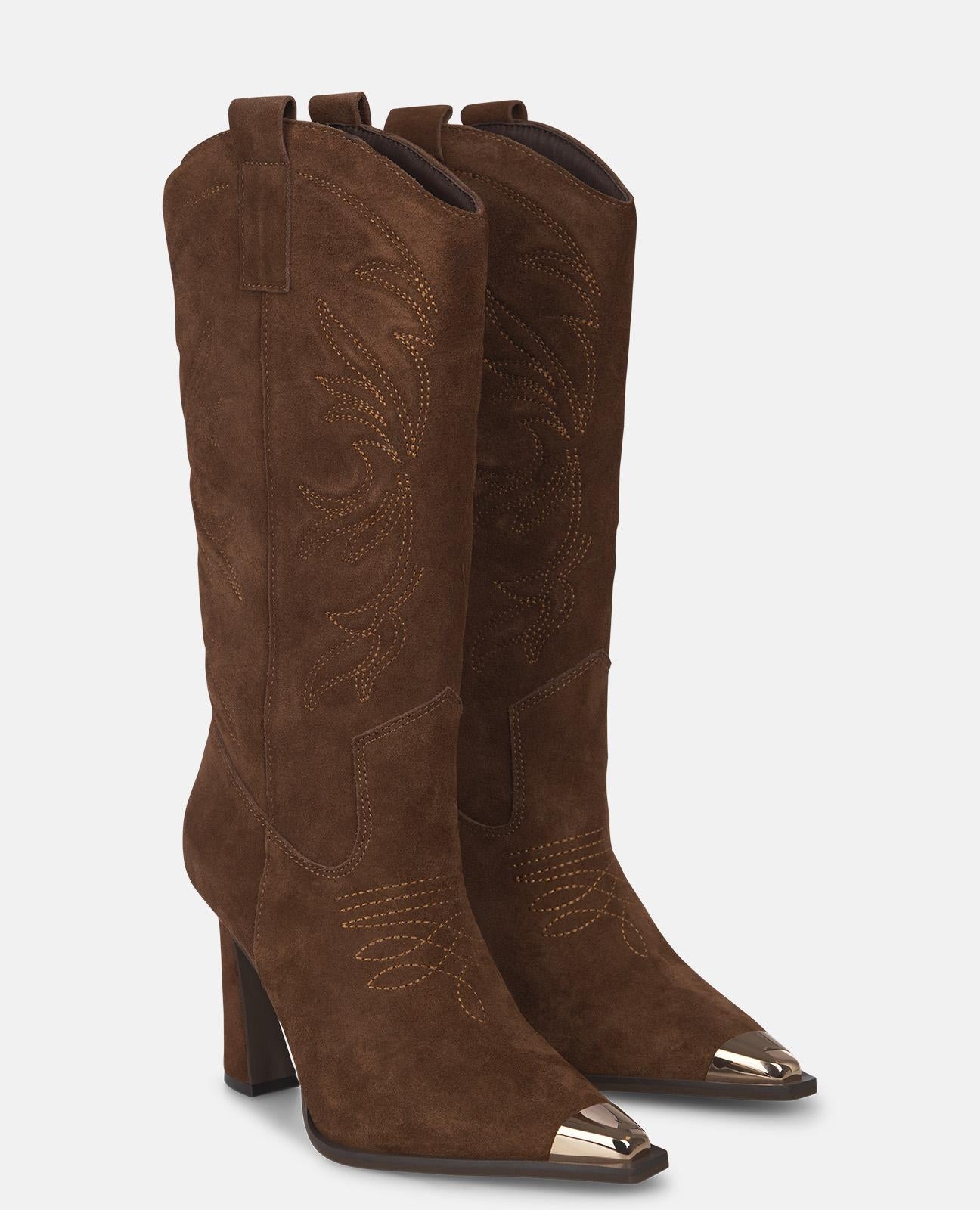 METALLIC TOE CAP BOOT